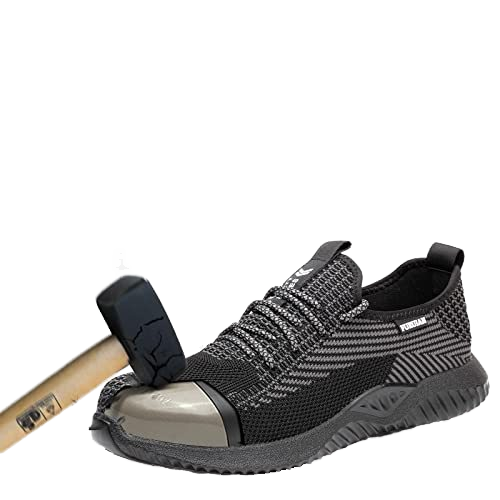 Non-Slip Canvas Steel Toe Sneakers